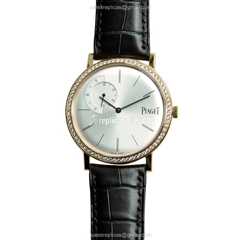 Piaget G0A36118 ALTIPLANO Manual Wind 18kt Rose Gold & Diamonds