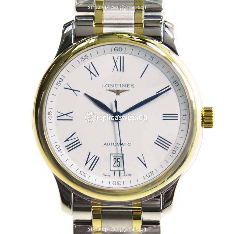 Longines L2.628.5.11.7 MASTER Automatic 18kt Gold & Steel