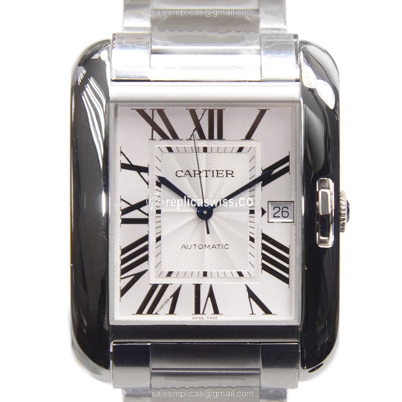 Cartier W5310008 TANK Automatic Stainless Steel