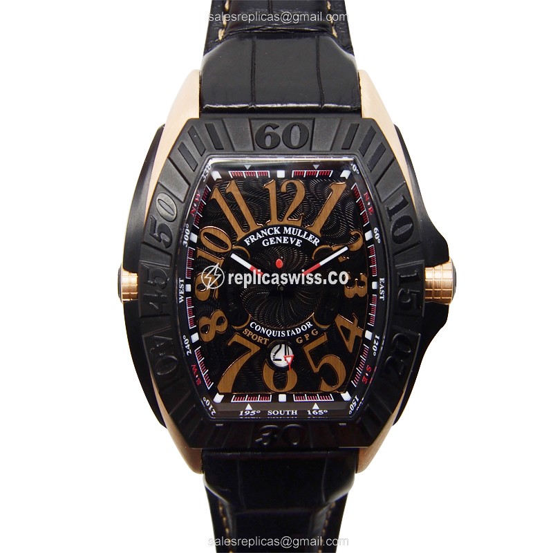 Franck Muller 9900 SC DT GPG (5N) CONQUISTADOR GPG Automatic 18kt Rose Gold