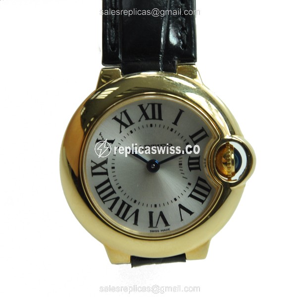 Cartier W6900156 BALLON BLEU Quartz 18kt Yellow Gold