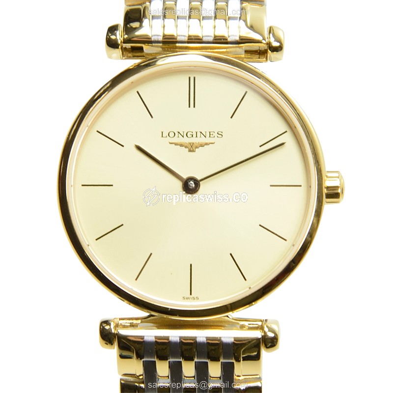 Longines L4.209.2.32.7 LA GRANDE Quartz PVD Gold