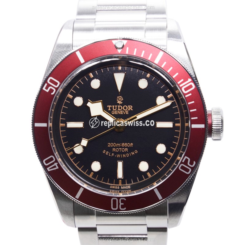 Tudor 79220R STEEL HERITAGE BLACK BAY Automatic Stainless Steel