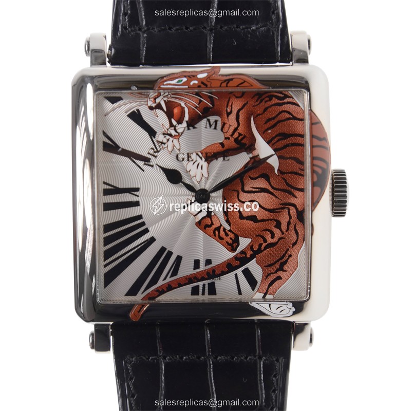 Franck Muller 6000 H SC TIG 2 (OG) MASTER SQUARE Automatic 18kt White Gold