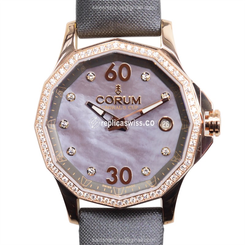 Corum 082.101.85-0149 PK10 ADMIRALS CUP Automatic 18kt Rose Gold & Steel