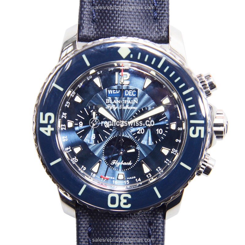 Blancpain 5066F-1140-52B FIFTY FATHOMS Automatic Stainless Steel