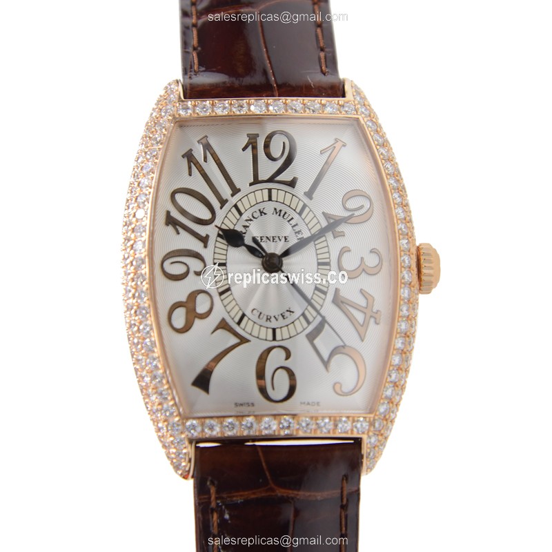 Franck Muller 2852 SC REL D (5N) MASTER OF COMPLICATION Automatic 18kt Rose Gold & Diamonds