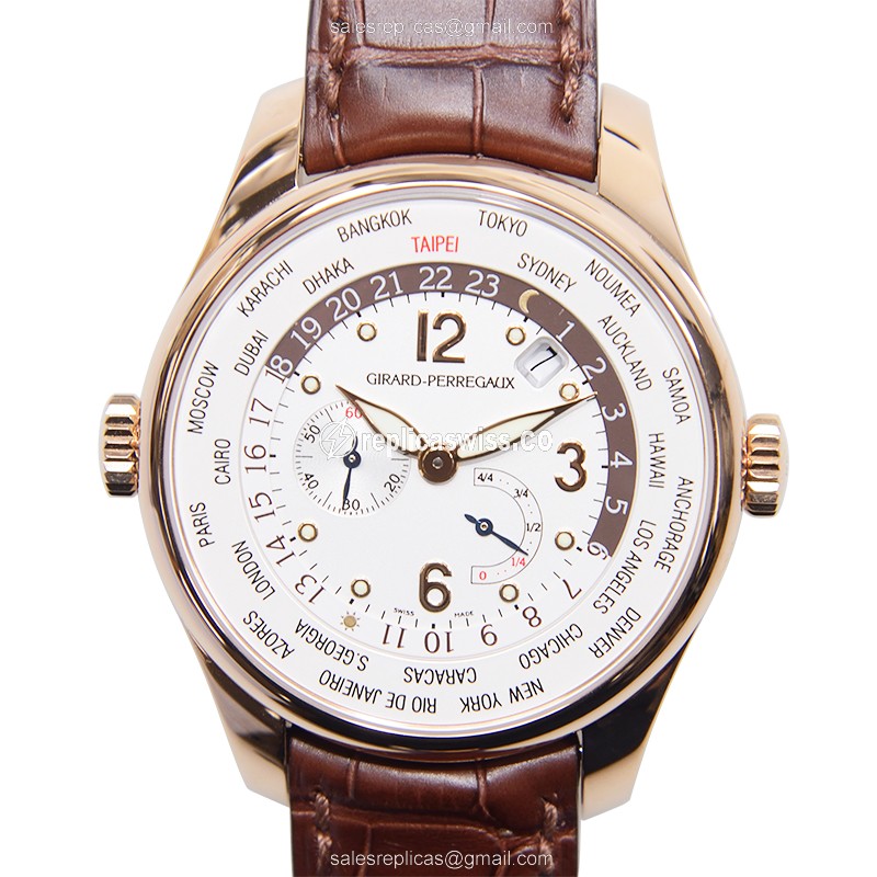 Girard Perregaux 49850-52-584SBAEA Automatic 18kt Rose Gold