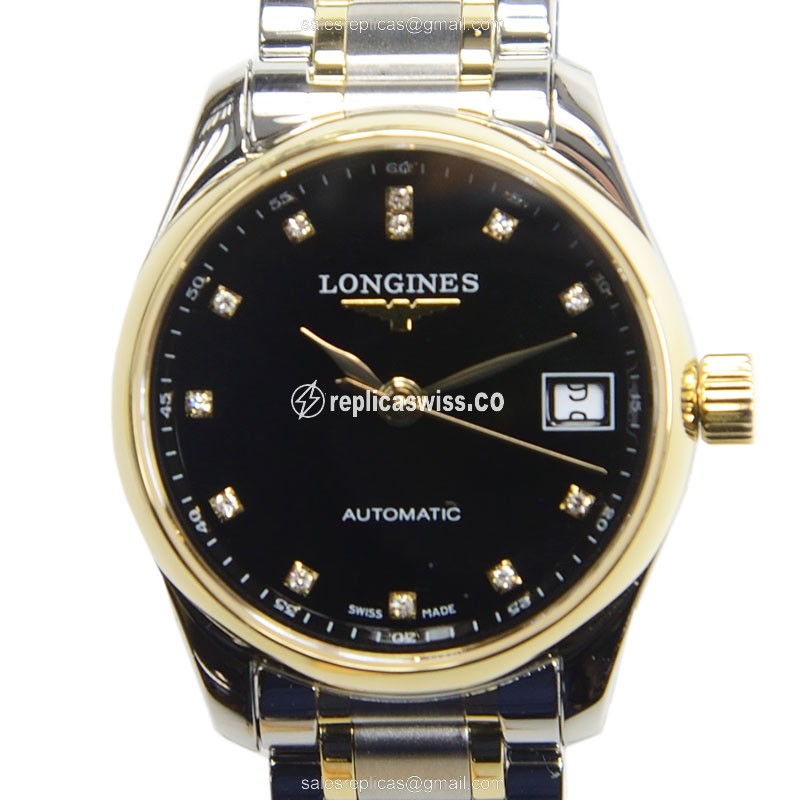 Longines L2.128.5.57.7 MASTER Automatic 18kt Gold & Steel
