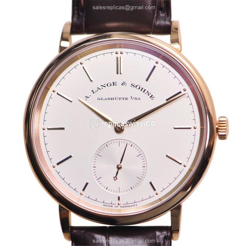 A Lange & Sohne 380.032 SAXONIA Automatic 18kt Rose Gold