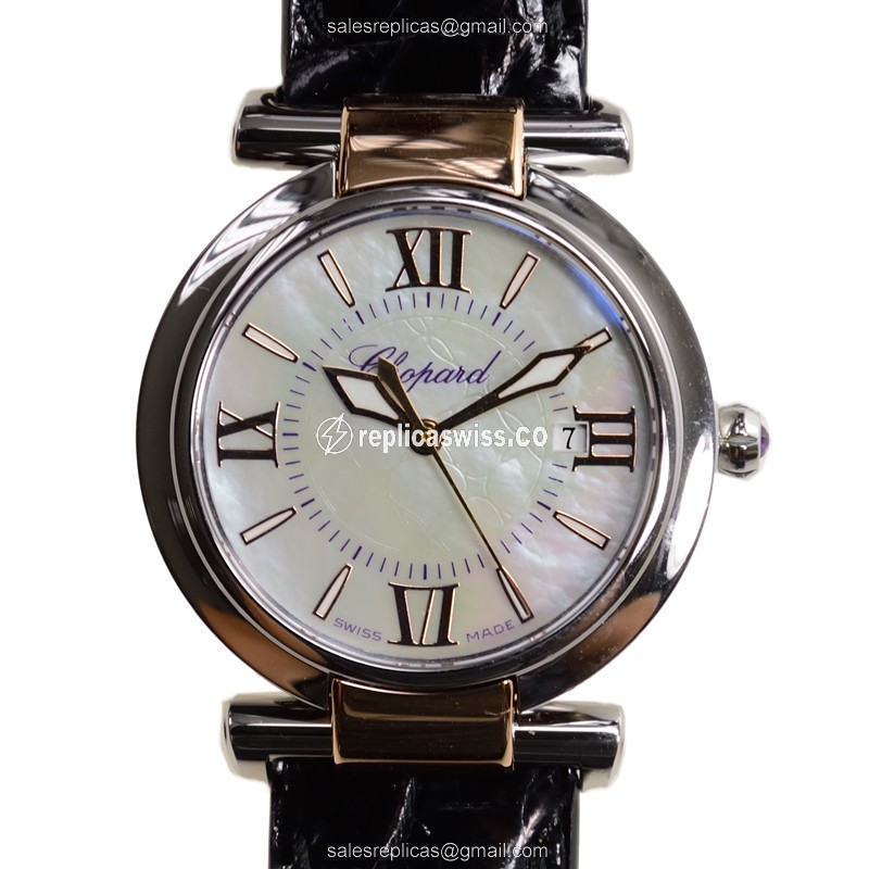 Chopard 388541-6001 IMPERIALE Quartz 18kt Rose Gold & Steel
