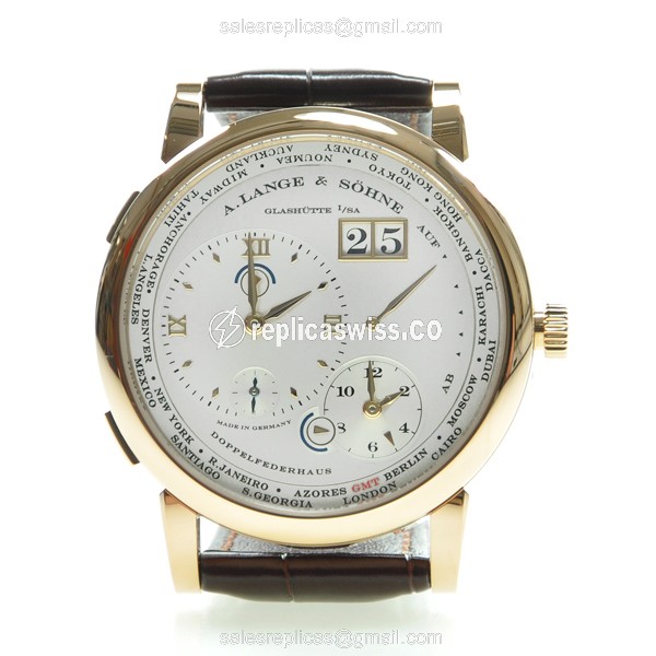 A Lange & Sohne 116.032 GRAND LANGE Manual Wind 18kt Rose Gold