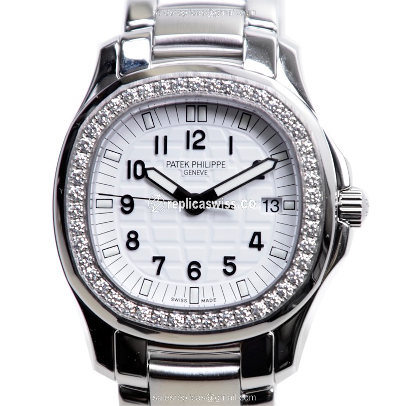 Patek Philippe 5087-1A-010 AQUANAUT Quartz Stainless Steel & Diamonds