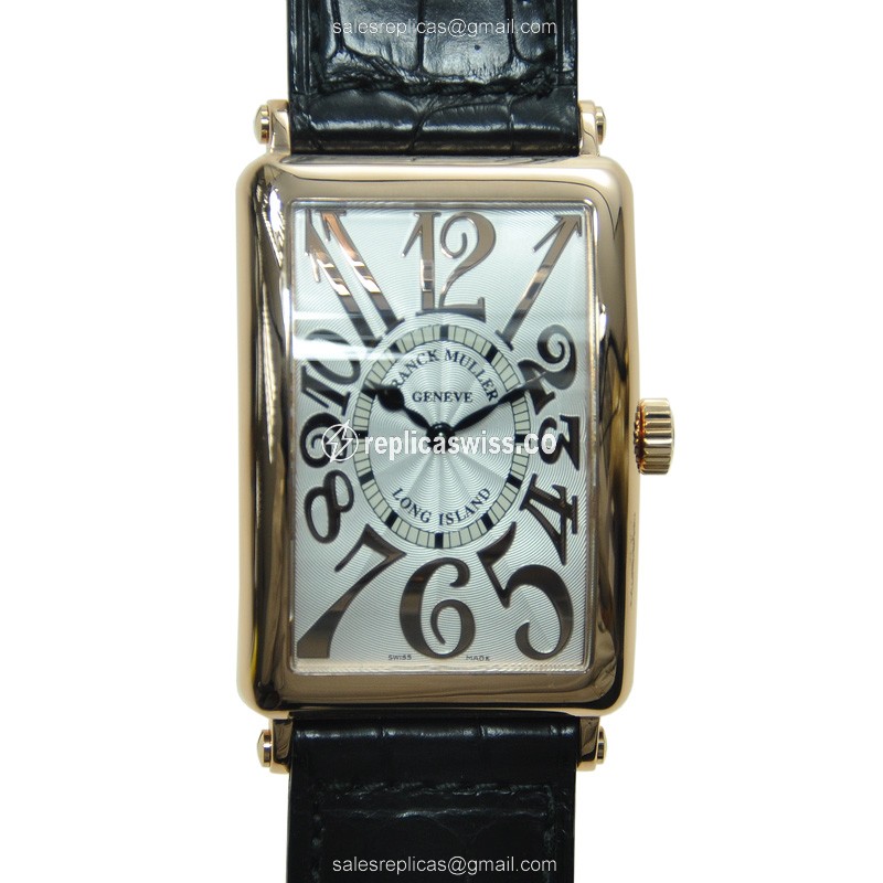 Franck Muller 1002 QZ REL (5N) LONG ISLAND Quartz 18kt Rose Gold