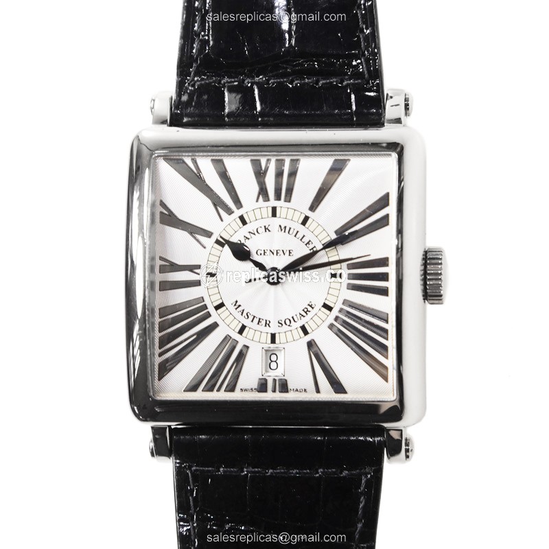 Franck Muller 6000 H SC DT REL R (OG) MASTER SQUARE Automatic 18kt White Gold