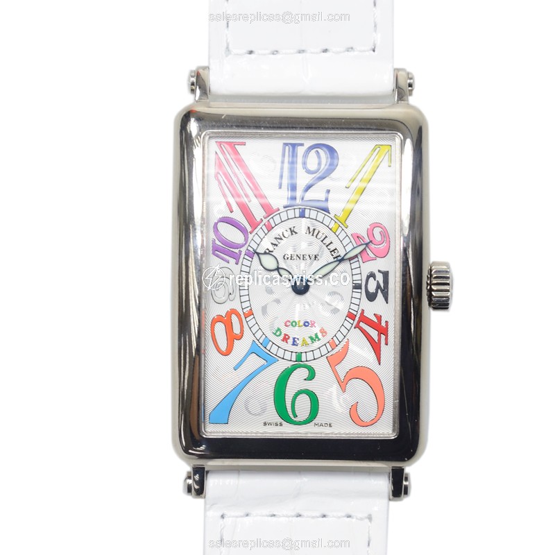 Franck Muller 1000 SC COL DR (OG) LONG ISLAND Automatic 18kt White Gold