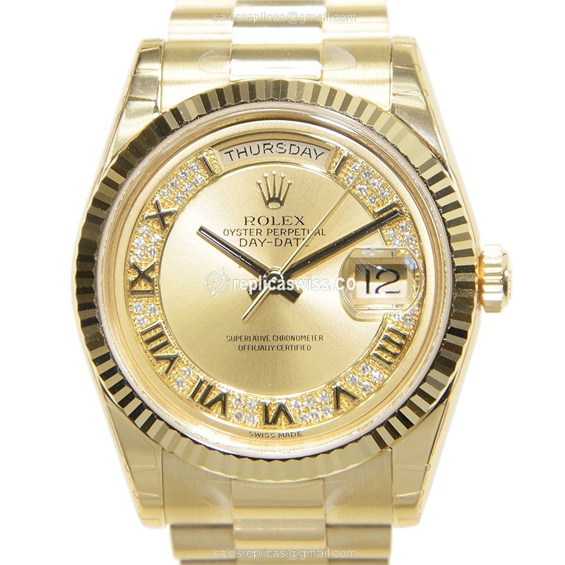 Rolex 118238 DAY-DATE Automatic 18kt Yellow Gold
