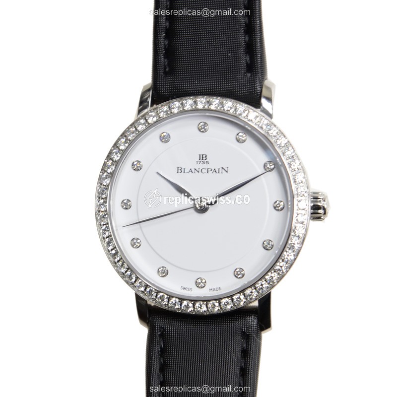 Blancpain 6102-4628-95A VILLERET Automatic Stainless Steel & Diamonds