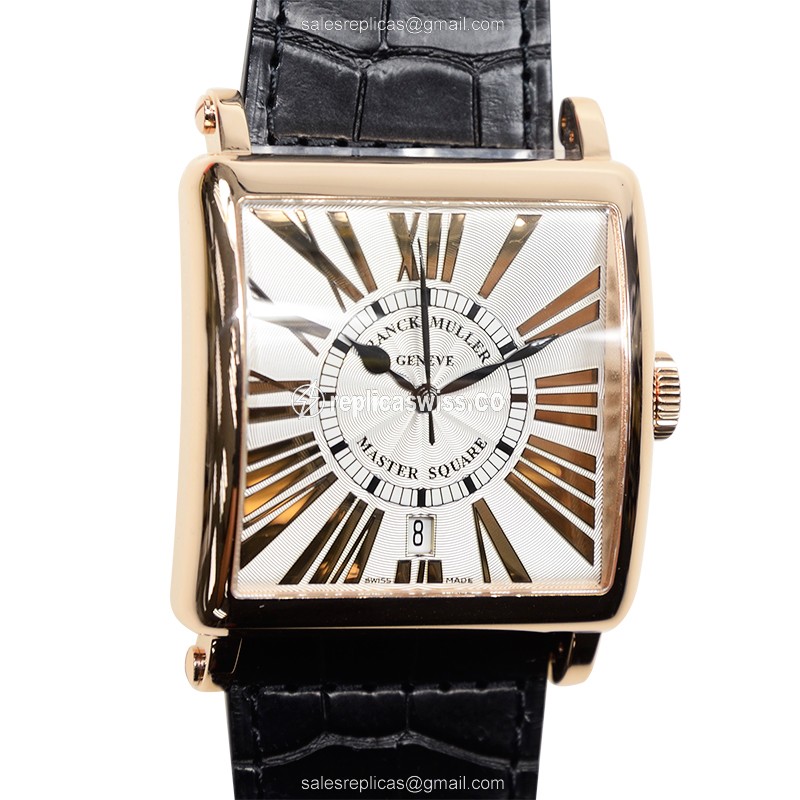 Franck Muller 6000 H SC DT REL R (5N) MASTER SQUARE Automatic 18kt Rose Gold