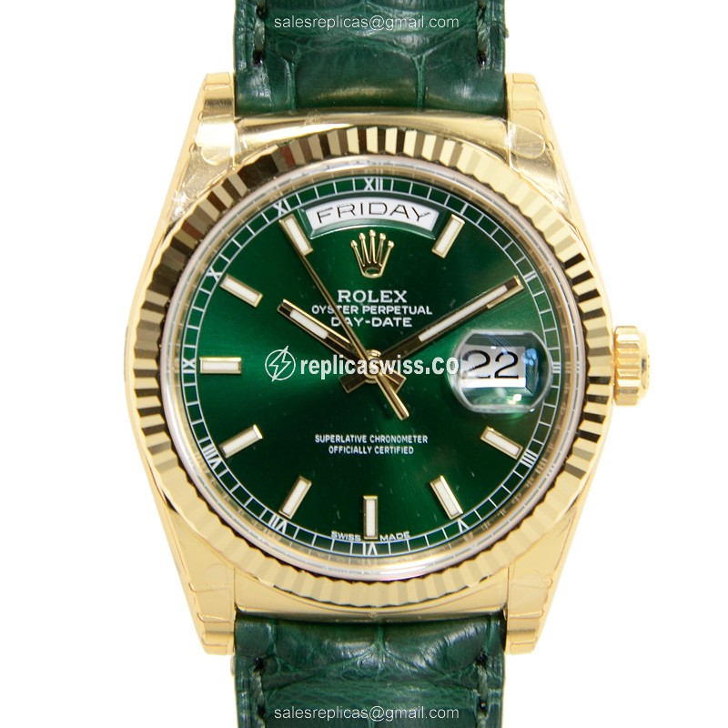 Rolex 118138 DAY-DATE Automatic 18kt Yellow Gold