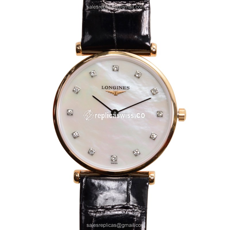 Longines L4.512.1.87.2 LA GRANDE Quartz PVD Gold