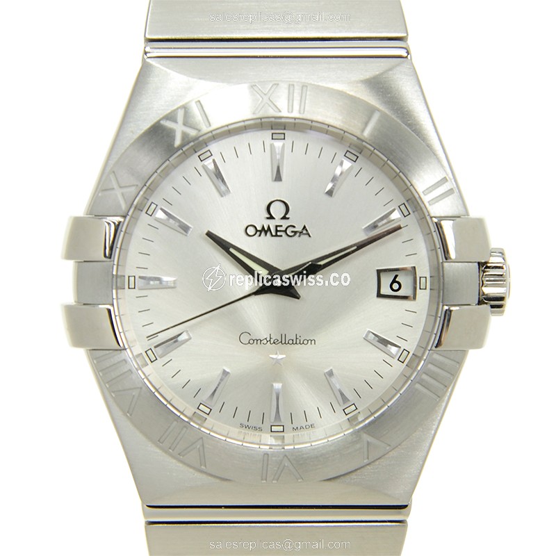 Omega 123.10.35.60.02.001 CONSTELLATION Quartz Stainless Steel
