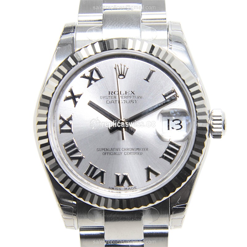 Rolex M178274-0062 LADY DATEJUST Automatic 18kt White Gold & Steel