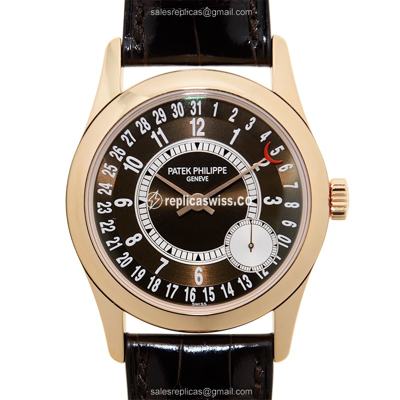 Patek Philippe 6000R-001 CALATRAVA Automatic 18kt Rose Gold