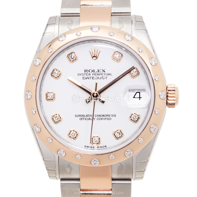 Rolex 178341 LADY DATEJUST Automatic 18kt Rose Gold & Steel