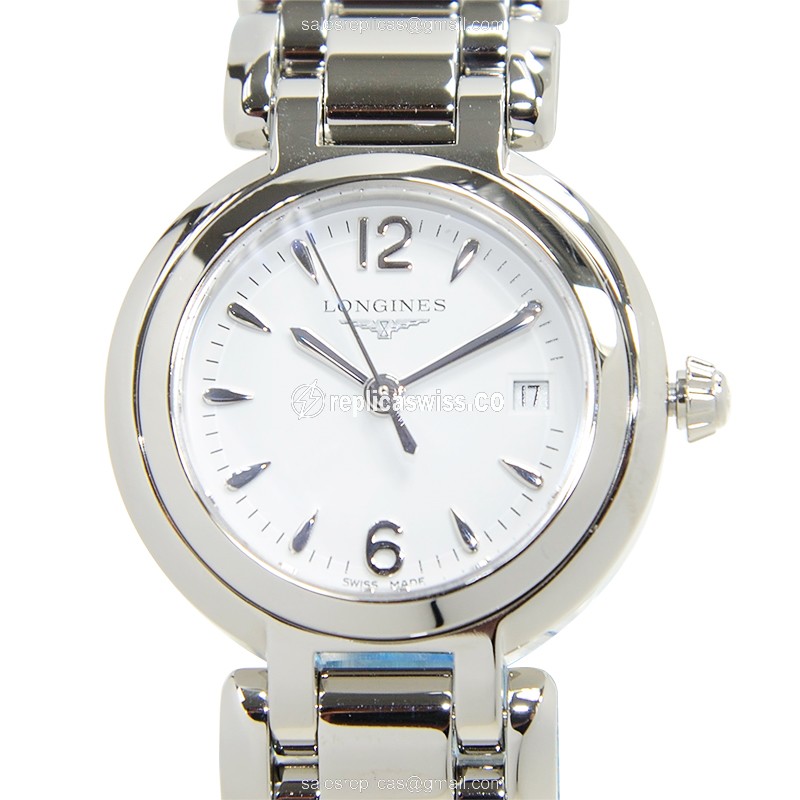 Longines L8.110.4.16.6 PRIMA LUNA Quartz Stainless Steel