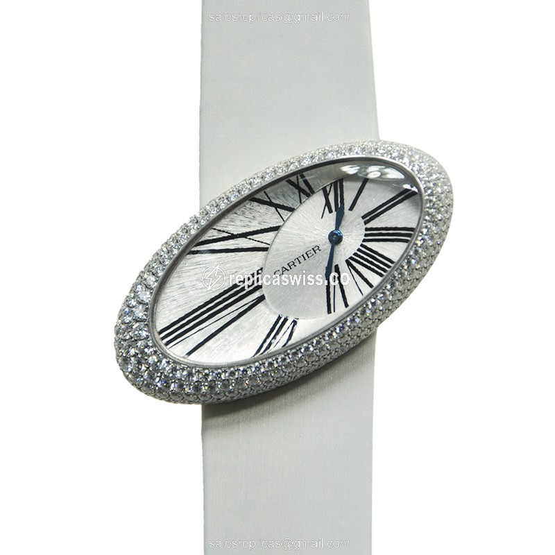 Cartier WJ301949 HYPNOSE Quartz 18kt White Gold & Diamond