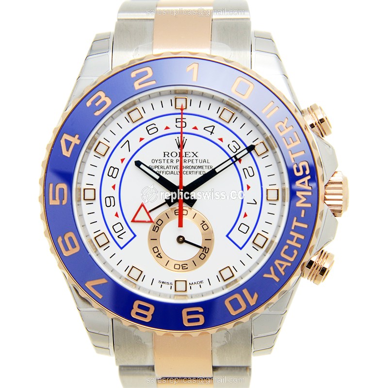 Rolex 116681 YACHT MASTER II Automatic 18kt Rose Gold & Steel