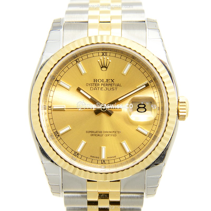 Rolex 116233 DATEJUST Automatic 18kt Gold & Steel