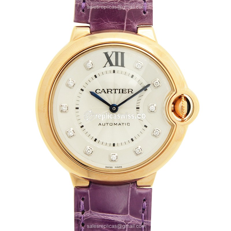 Cartier WE902028 BALLON BLEU Automatic 18kt Rose Gold