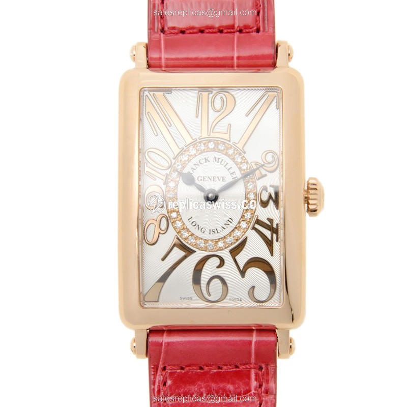 Franck Muller 952 QZ REL CD 1R (5N) LONG ISLAND Quartz 18kt Rose Gold