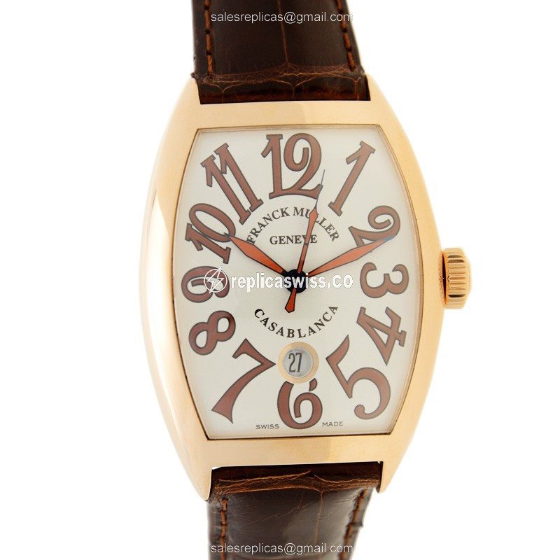 Franck Muller 8880 C DT SHR (5N) CINTREE CURVEX Automatic 18kt Rose Gold