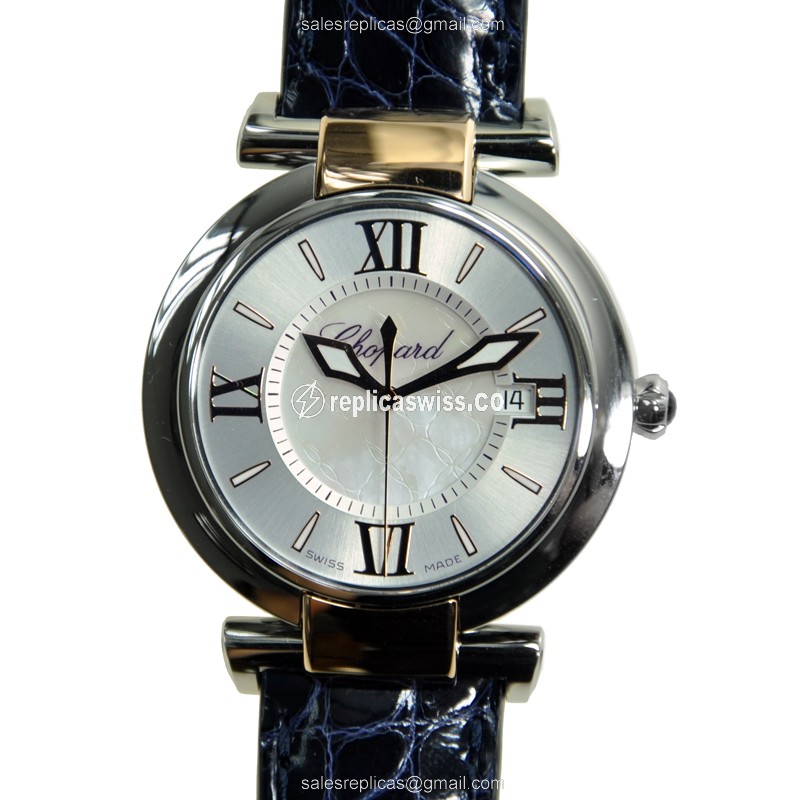 Chopard 388532-6001 IMPERIALE Quartz 18kt Rose Gold & Steel