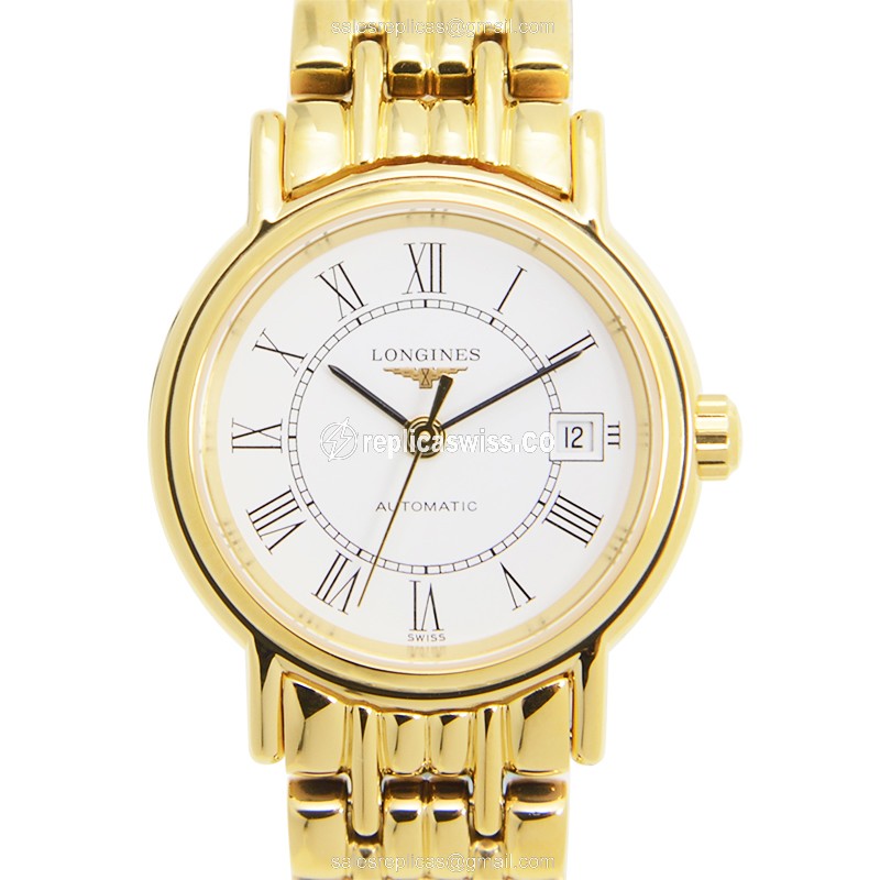 Longines L4.321.2.11.8 PRESENCE Automatic PVD Gold