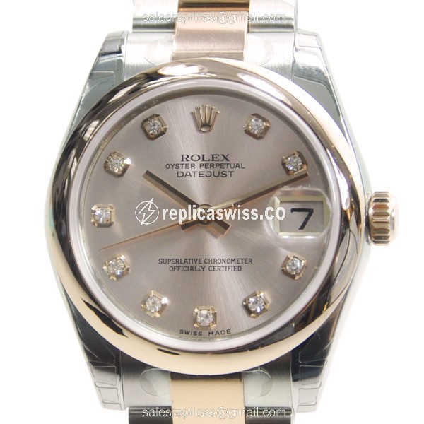 Rolex 178241GPK LADY DATEJUST Automatic 18kt Rose Gold & Steel