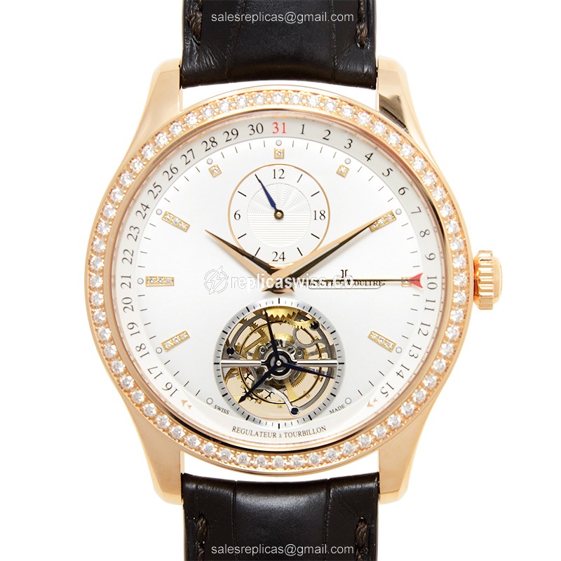 Jaeger-Lecoultre Q1562501 MASTER ULTRA THIN Automatic 18kt Rose Gold & Diamonds