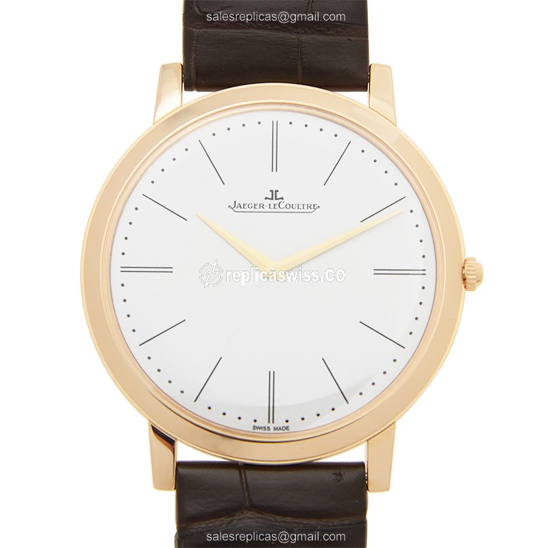 Jaeger-Lecoultre Q1292520 MASTER ULTRA THIN Manual Wind 18kt Rose Gold