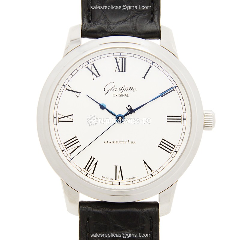 Glashutte 1-39-59-01-02-04 SENATOR MANUAL WINDING SKELETONIZED Automatic Stainless Steel