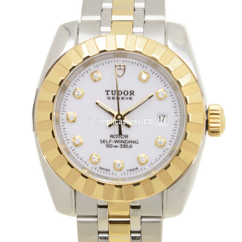 Tudor 22013-62543-10DI-WT CLASSIQUE Automatic Gold & Steel