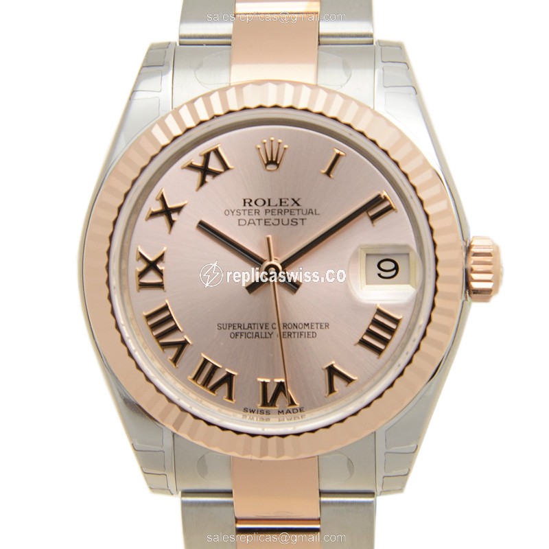 Rolex 178271PKRN_OY LADY DATEJUST Automatic 18kt Rose Gold & Steel