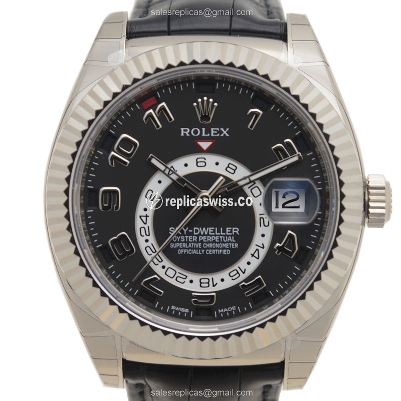 Rolex 326139 SKY-DWELLER Automatic 18kt White Gold