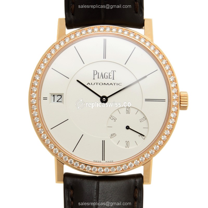 Piaget G0A38139 ALTIPLANO Automatic 18kt Rose Gold & Diamonds