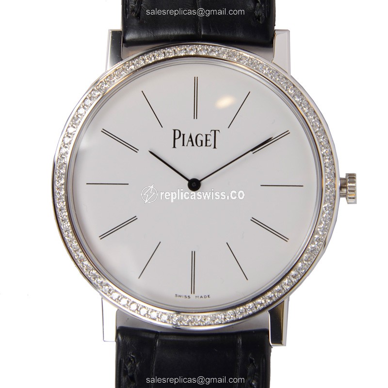Piaget G0A29165 ALTIPLANO Manual Wind 18kt White Gold & Diamond