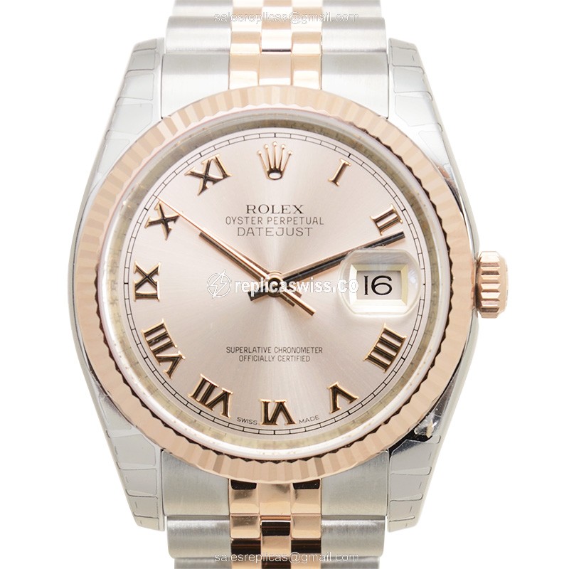 Rolex 116231 DATEJUST Automatic 18kt Rose Gold & Steel