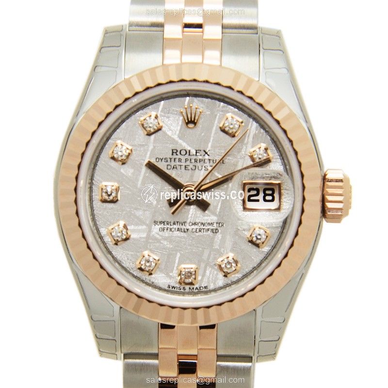 Rolex 179171 LADY DATEJUST Automatic 18kt Rose Gold & Steel