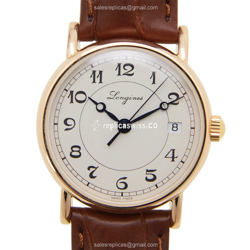 Longines L4.267.8.73.2 HERITAGE CLASSIC Automatic 18kt Rose Gold